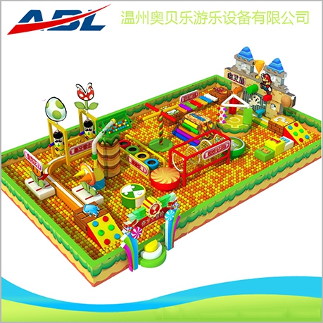 ABL-F160323 indoor children paradise naughty castle series